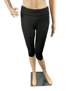 Patagonia Black Crop Leggings Yoga Workout Activewear Size M